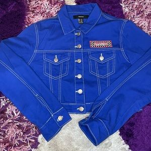 Forever 21 Denim Jacket Size Medium Women